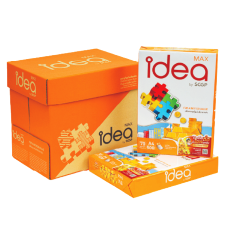กระดาษ IDEA MAX A4 70g (กล่อง)
